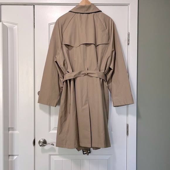 Lauren Ralph Lauren Water Repellent Cotton Blend Belted Trench Coat 3X - Picture 6 of 13